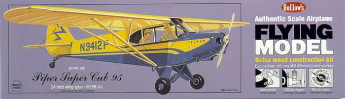 Guillow's  Piper Super CUB 95
